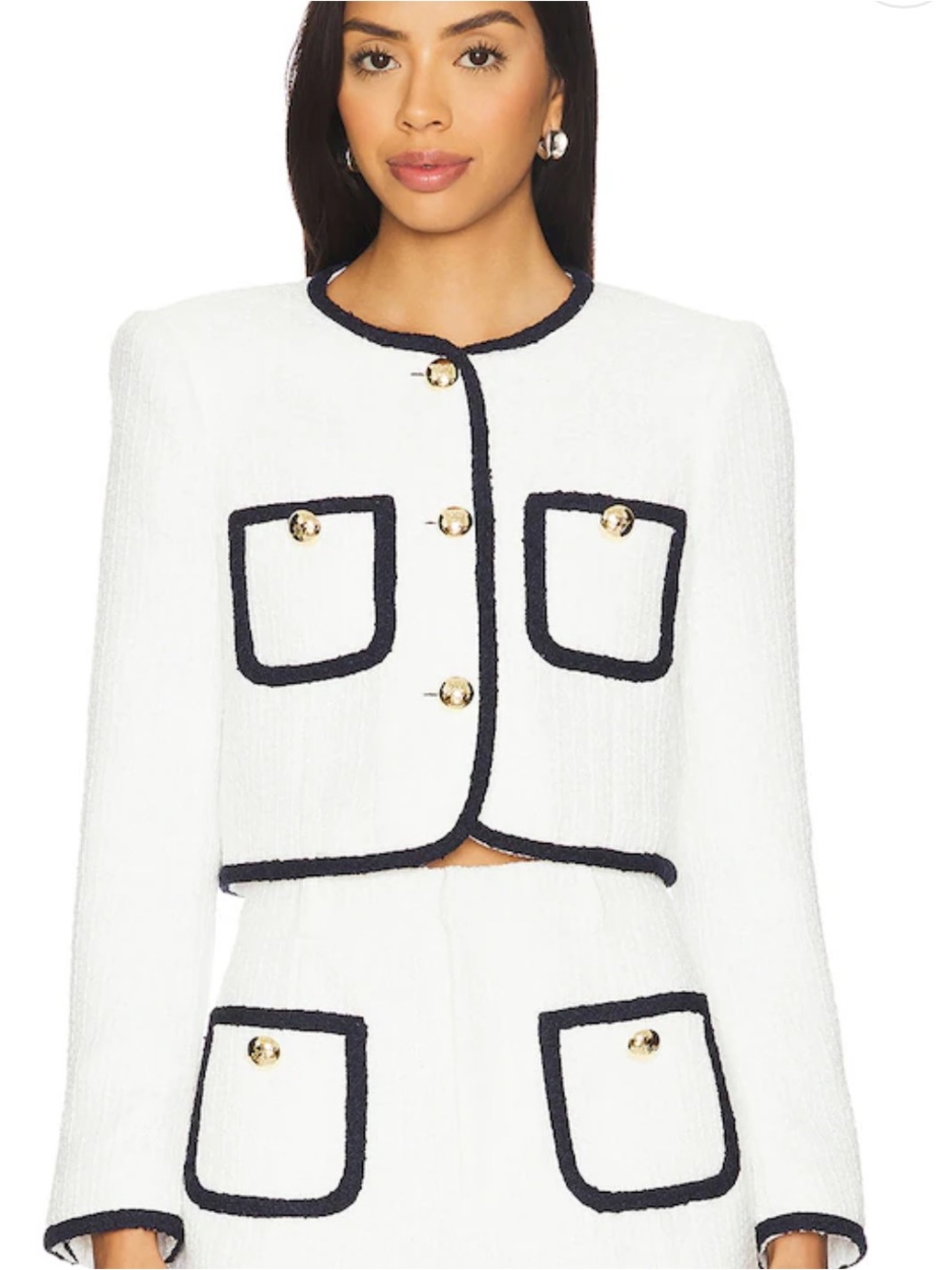 Cinq a Sept Contrast Auden Jacket